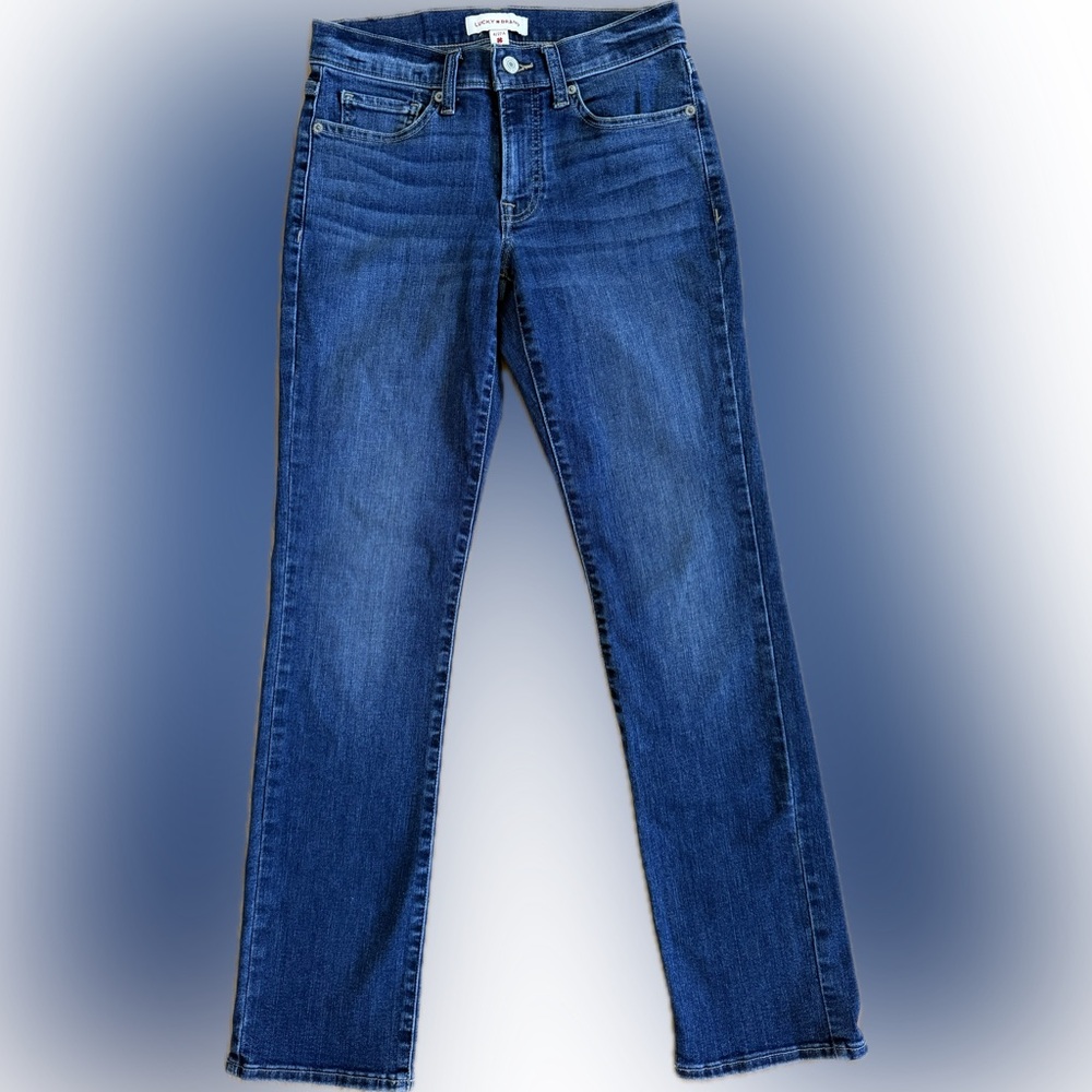 Lucky Brand Women's Mid Rise Sweet Straight